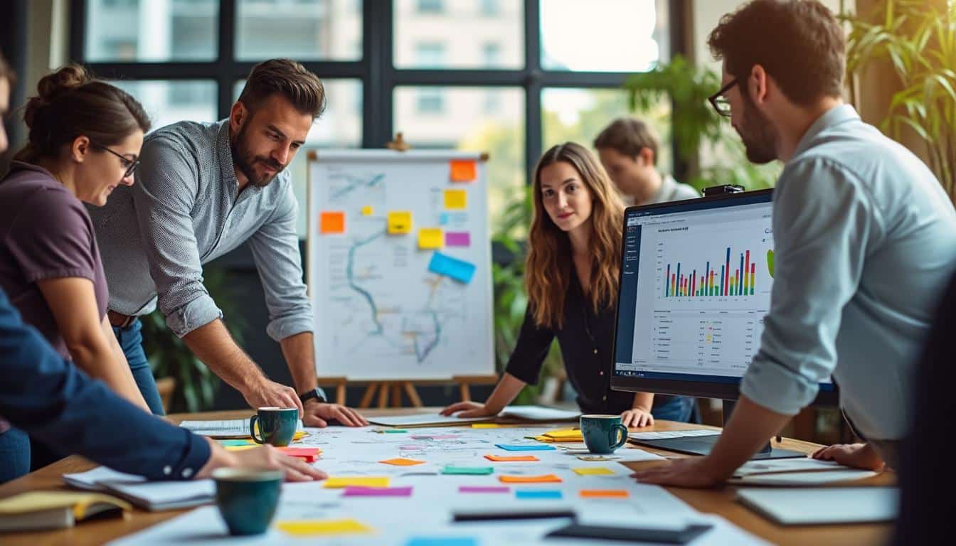Illustration: Les étapes clés pour construire une stratégie Google Ads efficace