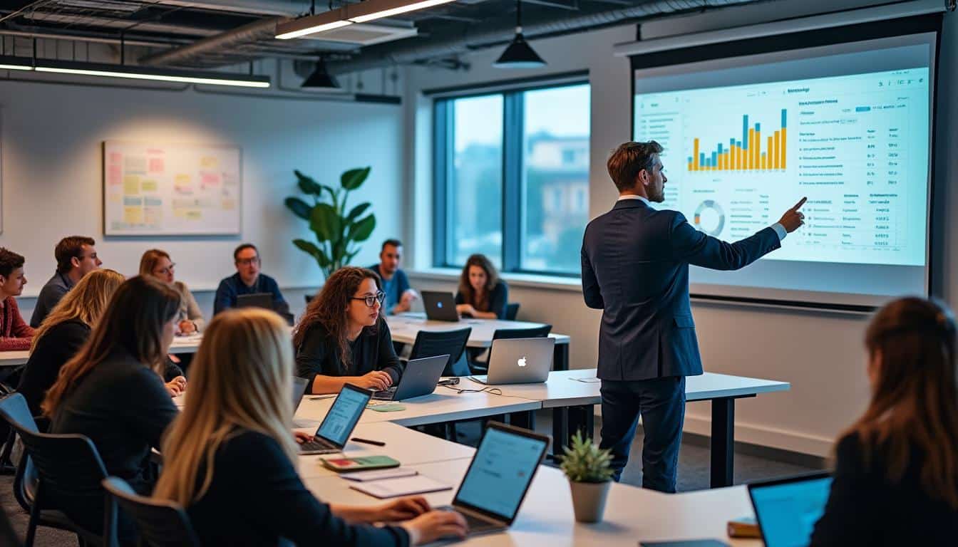 Illustration: Compétences et matières enseignées dans le BTS marketing digital