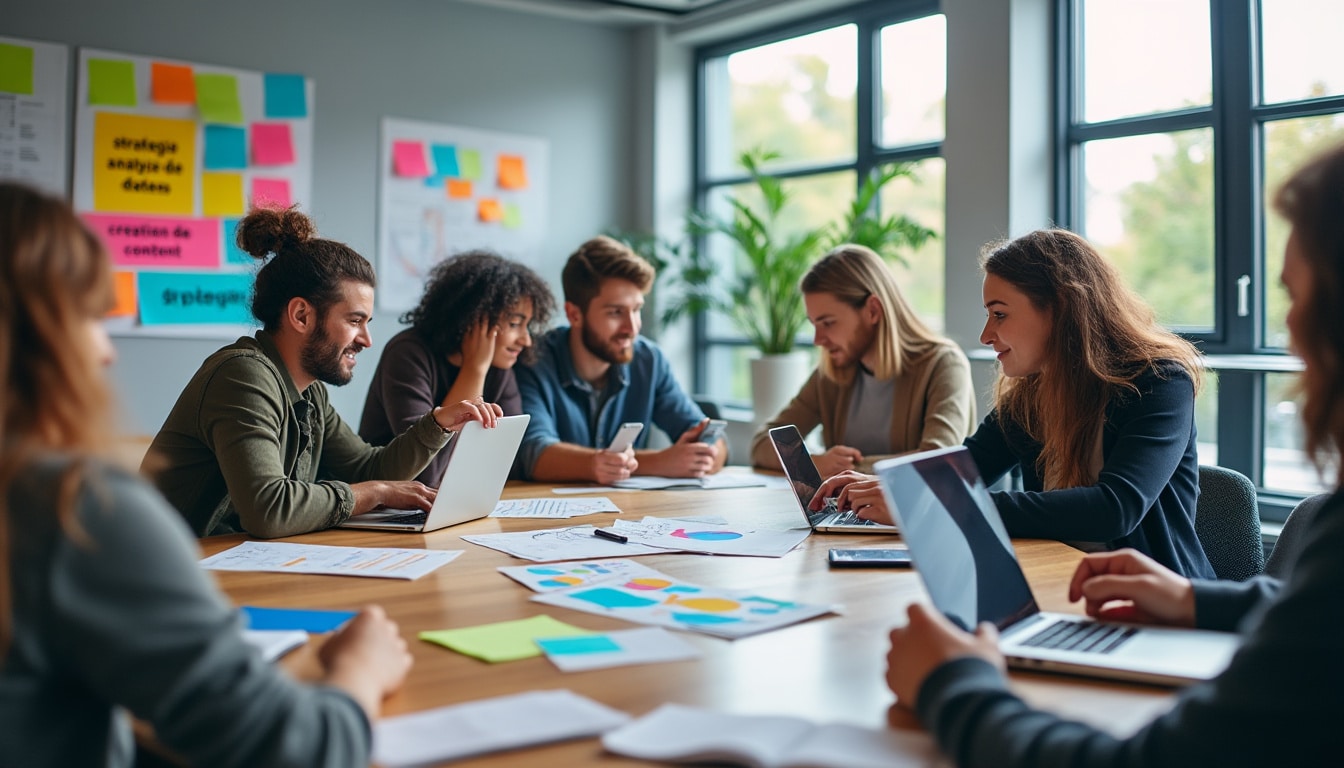 Illustration: Objectifs et compétences visées par la licence en marketing digital