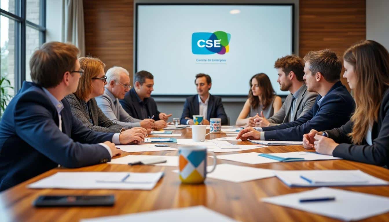 Illustration: Comprendre le rôle du logo du comité d’entreprise dans la vie du CSE