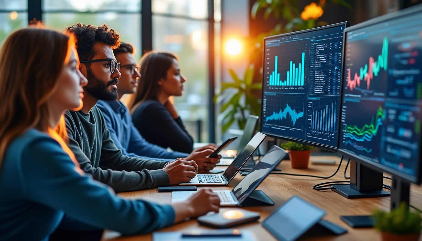 Illustration: L’essor de l’intelligence artificielle dans les tendances du marketing digital en 2024