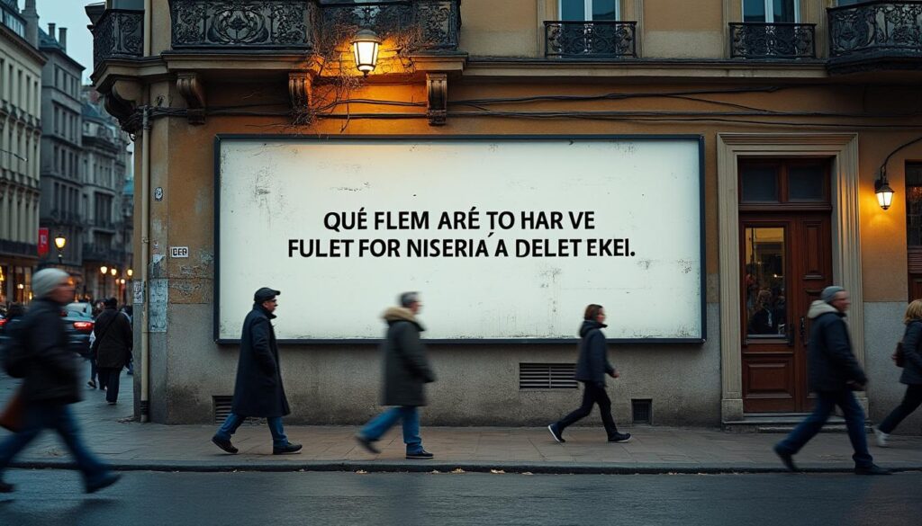 Impact visuel de l’affichage urbain : clé de son efficacité